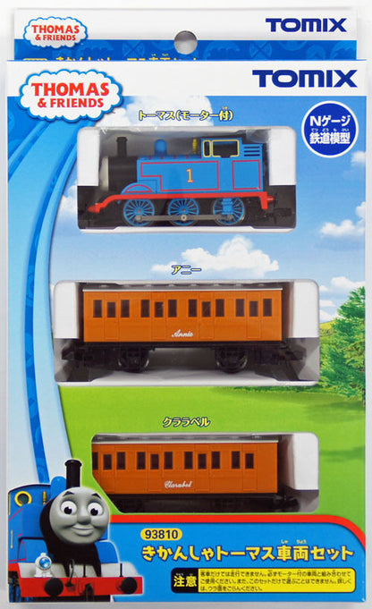  Tomix 93810 Thomas Tank Engine & Friends Thomas 3 Cars Set (N Scale)