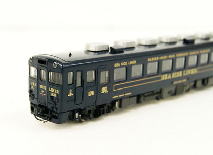 Tomix 97918 JR Series KIHA 58 Diesel Car (Rapid Seaside Liner/ Dark Blue/ KIHA 28 5200) 3 Cars Set (N Scale)
