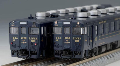 Tomix 97918 JR Series KIHA 58 Diesel Car (Rapid Seaside Liner/ Dark Blue/ KIHA 28 5200) 3 Cars Set (N Scale)