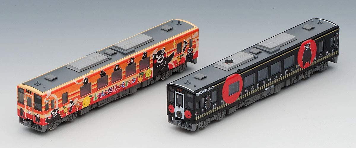  Tomix 98063 Hisatsu Orange Railway Type HSOR-100A Kumamon No.2/No.3 2 Cars Set (N Scale)