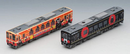  Tomix 98063 Hisatsu Orange Railway Type HSOR-100A Kumamon No.2/No.3 2 Cars Set (N Scale)