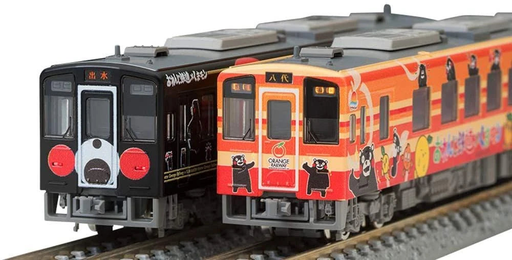  Tomix 98063 Hisatsu Orange Railway Type HSOR-100A Kumamon No.2/No.3 2 Cars Set (N Scale)
