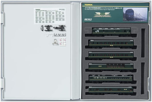  Tomix 98362 JR Series 24 Type 25 Sleeping Cars 'Twilight Express' 6 Cars Set B (N Scale)