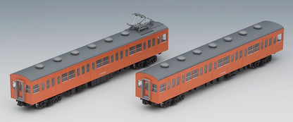  Tomix 98372 JNR Series 103 Commuter Train (Early Type Non-Air-Conditioned Car/Orange) 2 Cars Add-on Set (N Scale)