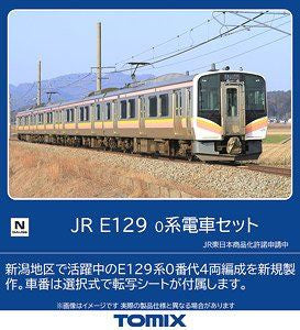  Tomix 98474 JR Series E129-0 4 Cars Set (N Scale)