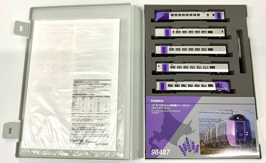  Tomix 98487 JR Series KIHA 261-5000 Limited Express Diesel Car (Lavender) 5 Cars Set (N Scale)