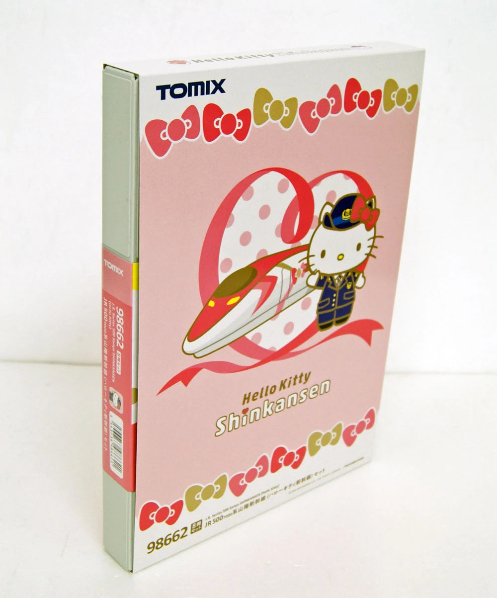  Tomix 98662 JR Series 500-7000 Sanyo Shinkansen 'Hello Kitty' 8 Cars Set (N Scale)