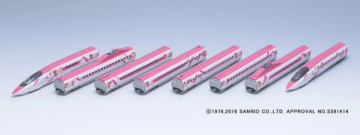  Tomix 98662 JR Series 500-7000 Sanyo Shinkansen 'Hello Kitty' 8 Cars Set (N Scale)