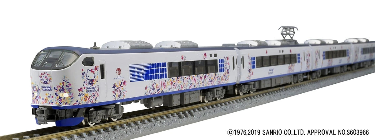  Tomix 98674 JR Series 281 Hello Kitty Haruka Butterfly 6 Cars Set (N Scale)