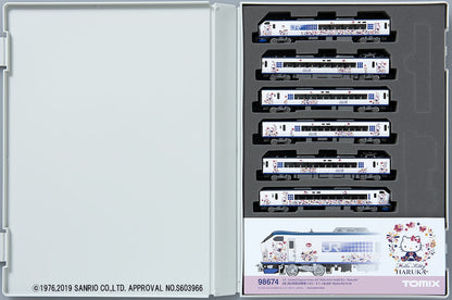  Tomix 98674 JR Series 281 Hello Kitty Haruka Butterfly 6 Cars Set (N Scale)