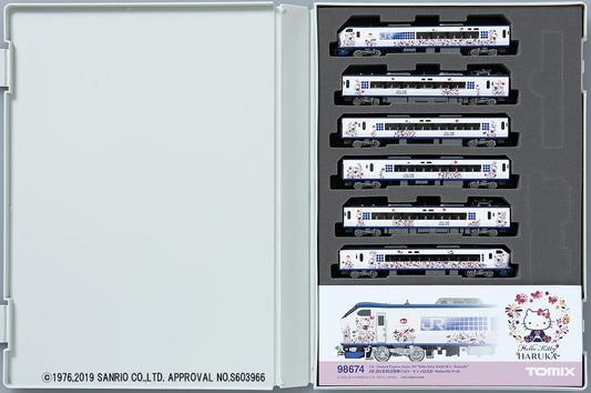  Tomix 98674 JR Series 281 Hello Kitty Haruka Butterfly 6 Cars Set (N Scale)