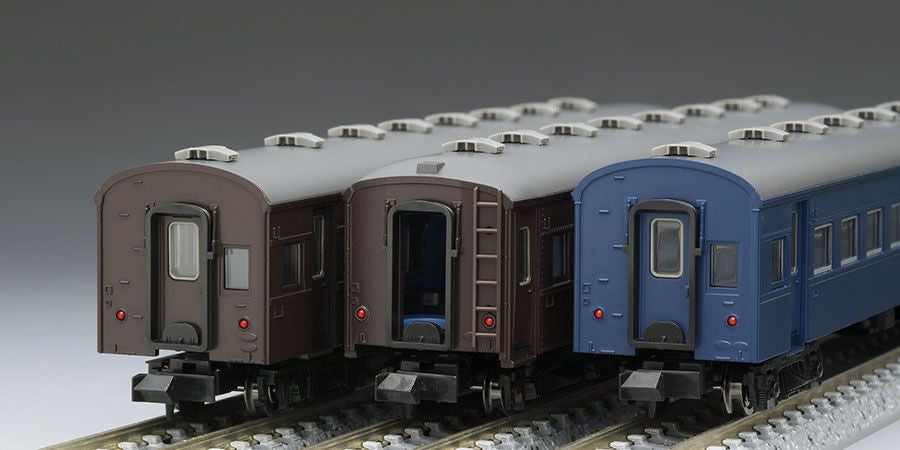  Tomix 98712 JNR Old Passenger Car (Tohoku Main Line Ordinary Train) 6 Cars Set (N Scale)