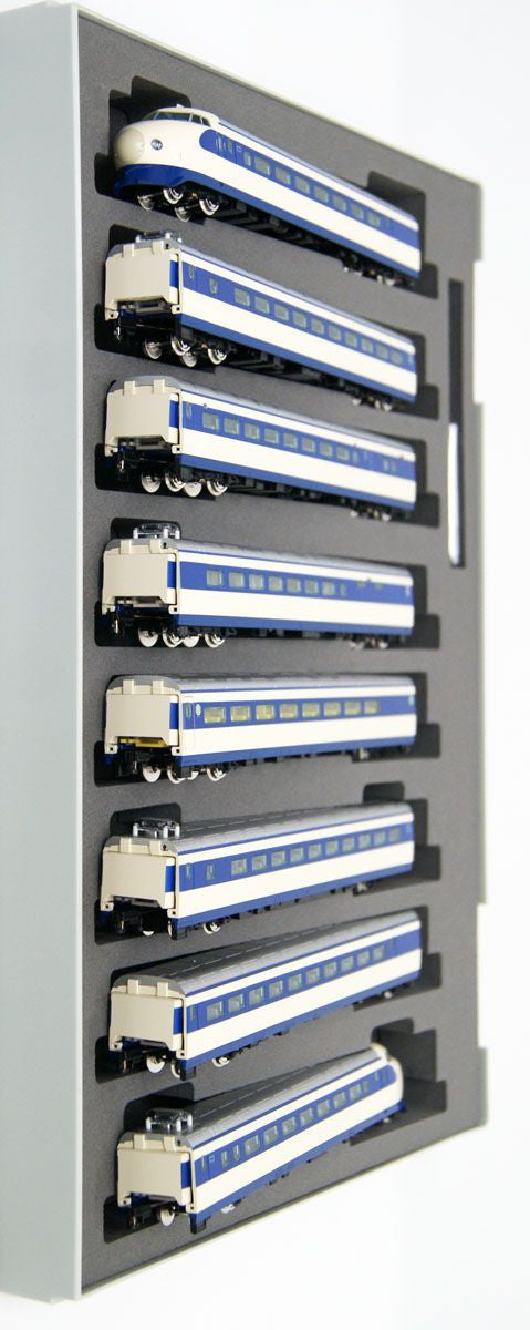  Tomix 98730 JNR Series 0 Tokaido/ Sanyo Shinkansen 'Large Window Early Type/ Hikari/ Hakata Opening Configuration' 8 Cars Set (N Scale)