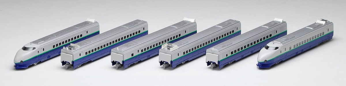  Tomix 98754 JR Series 200 Tohoku/Joetsu Shinkansen (Renewal) 6 Cars Set (N Scale)