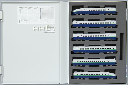  Tomix 98754 JR Series 200 Tohoku/Joetsu Shinkansen (Renewal) 6 Cars Set (N Scale)