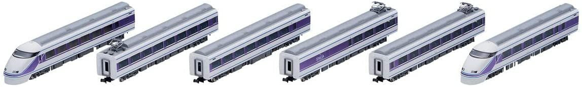  Tomix 98759 Tobu Railway Series 100 'Spacia' (Miyabi Color) 6 Cars Set (N Scale)