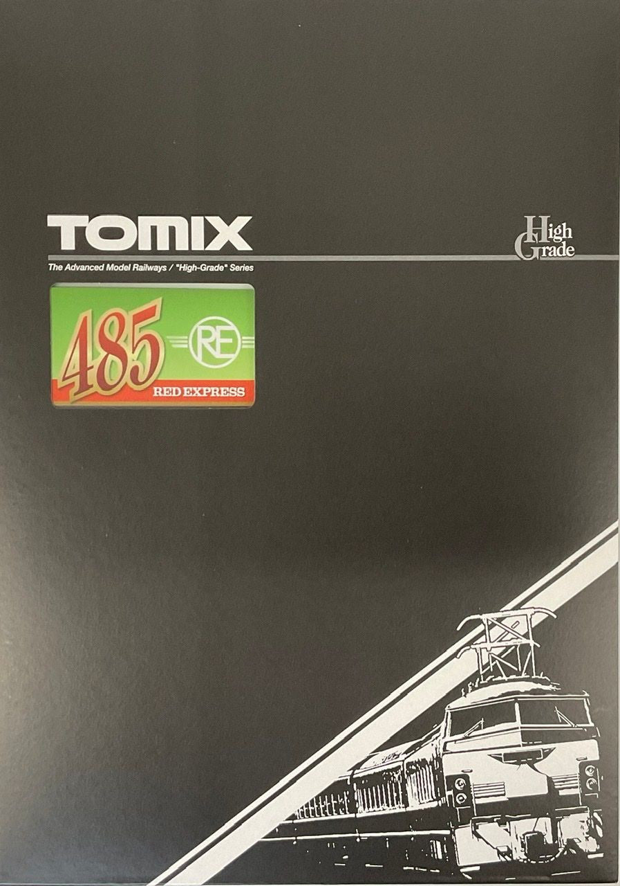  Tomix 98777 Series 485 Limited Express Train (KURO 481-100 /RED EXPRESS) 6 Cars Set (N Scale)