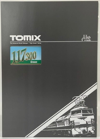  Tomix 98782 Series 117-300 Suburban Train (Green) 6 Cars Set (N Scale)