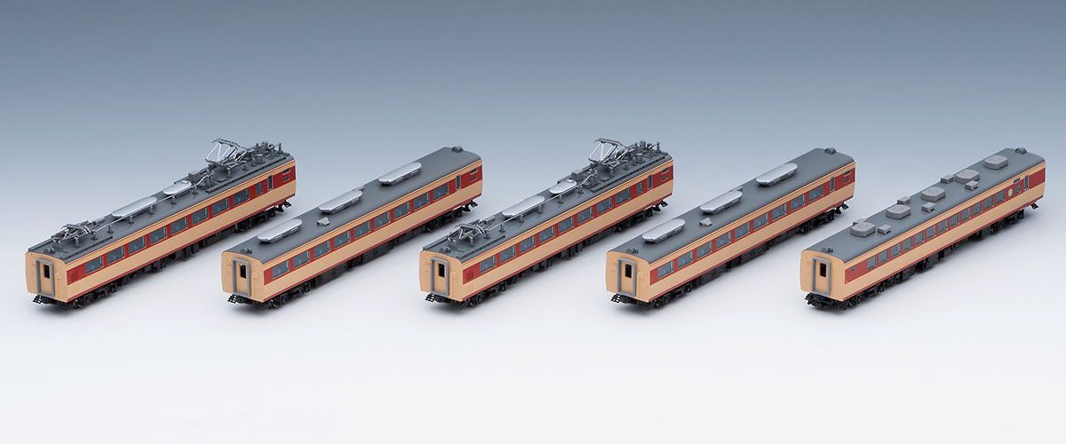  Tomix 98826 JNR Series 485 Limited Express Train 'Hitachi' 5 Cars Add-on Set (N Scale)