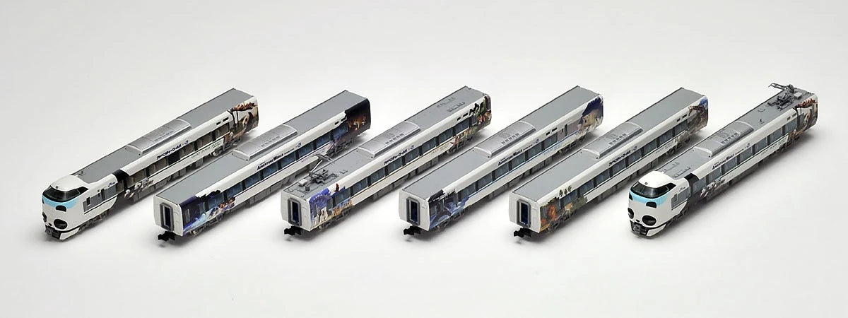  Tomix 98987 JR Series 287 Limited Express 'Panda Kuroshio' 6 Cars Set (N Scale)