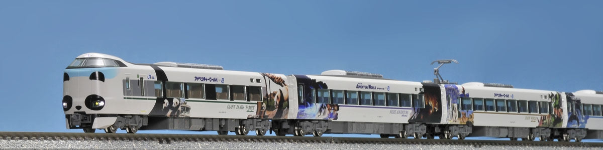  Tomix 98987 JR Series 287 Limited Express 'Panda Kuroshio' 6 Cars Set (N Scale)