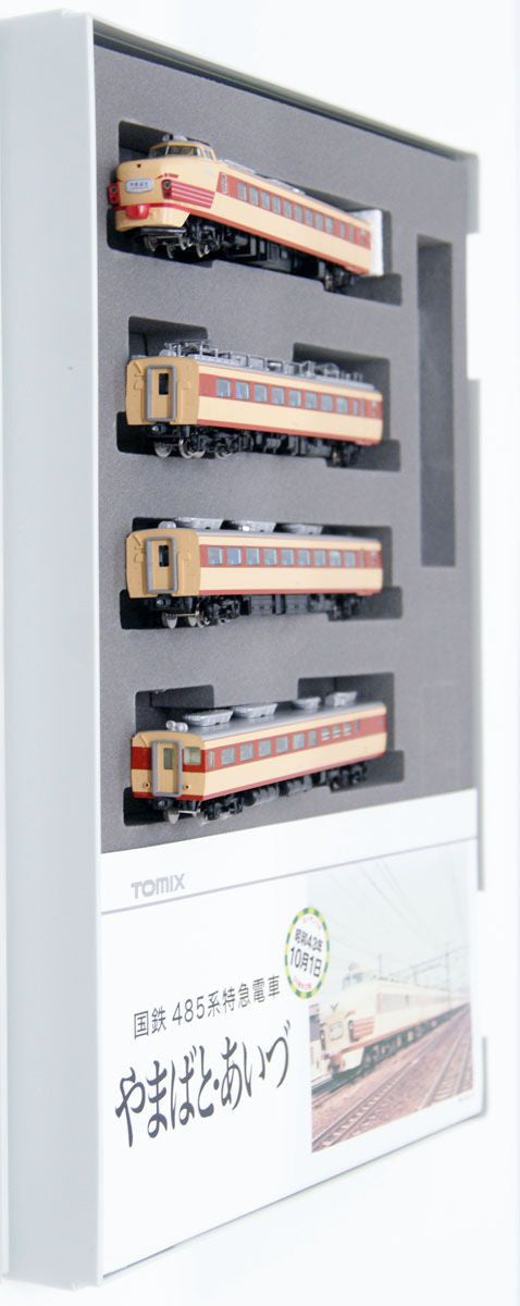  Tomix 98994 JNR Series 485 Limited Express Yamabato/Aizu 9 Cars Set W/ Interior Lights (N Scale)