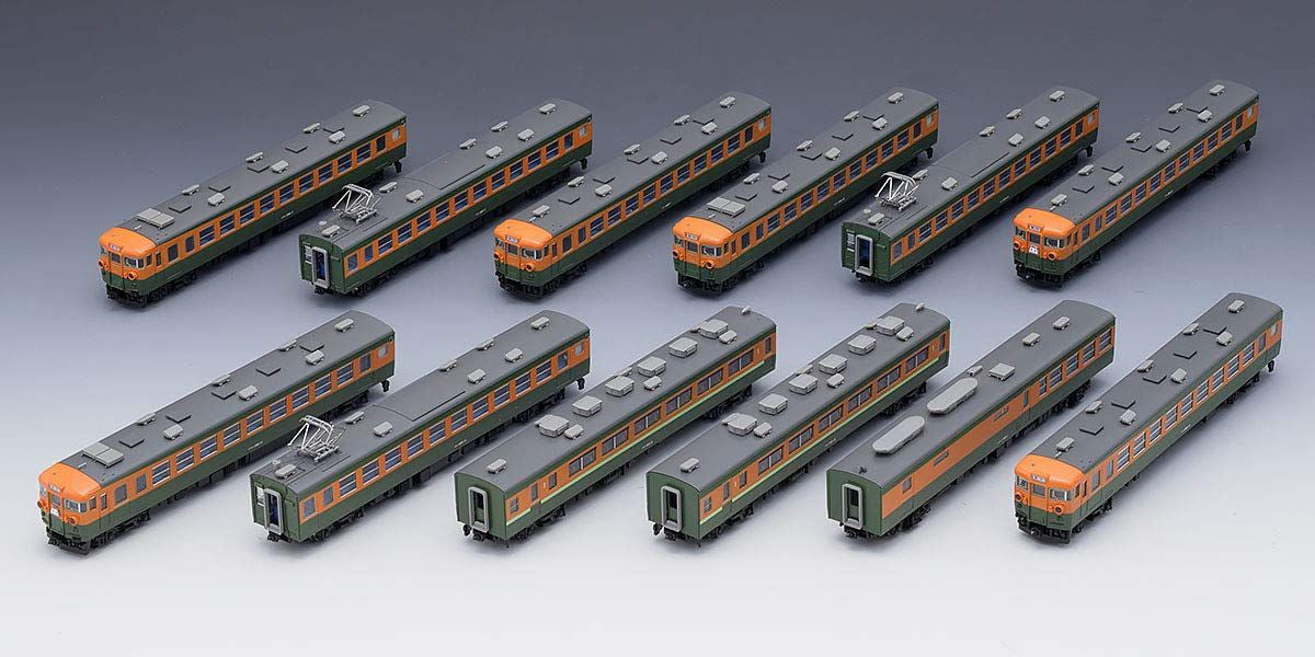  Tomix 98998 JNR Series 169 (Myoko/Cooling Car) W/Interior Lights 12 Cars Set (N Scale)