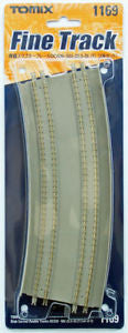  Tomix 1169 Double Curve Slab Track DC539E02-22.5-SL (N Scale)