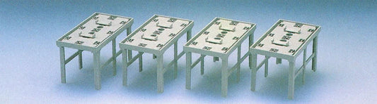 Tomix 3047 Concrete Piers For Double Tracks (Small/ 4 Pieces) (N Scale)