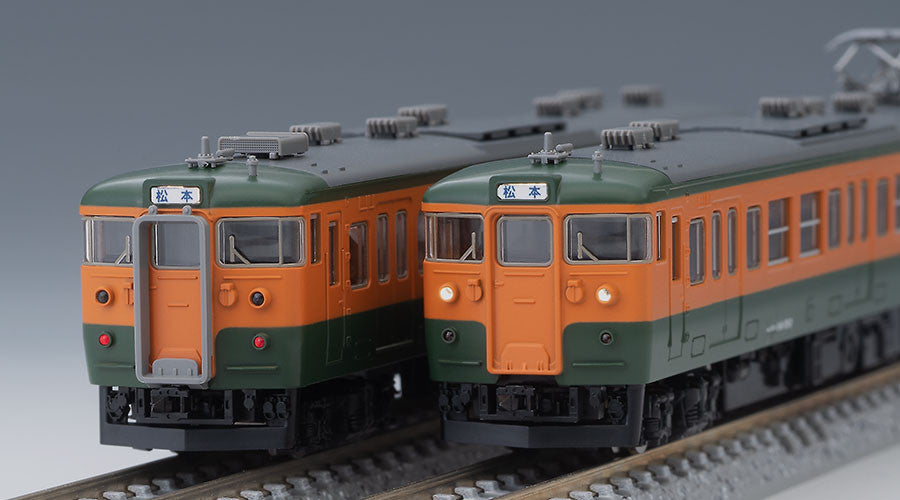  Tomix 98082 JNR Series 115-1000 Suburban Train (Shonan Color/ KUMOHA 114-1500) 2 Cars Set (N Scale)