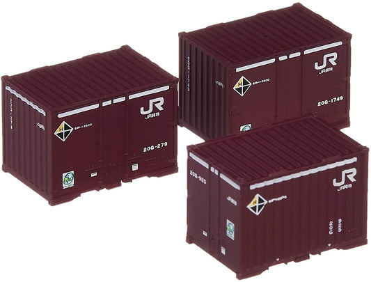  Tomix 3174 Type 20G 12' Containers (3 Pieces) (N Scale)
