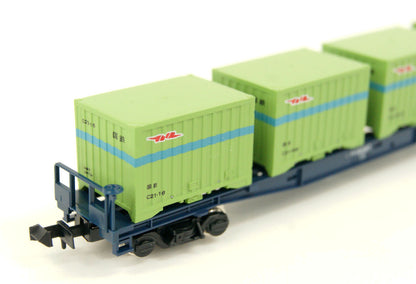  Tomix 2756 JNR Freight Car Type KOKI 10000 (with Container) (N Scale)