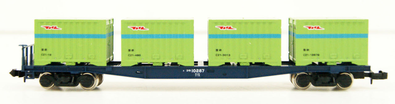  Tomix 2756 JNR Freight Car Type KOKI 10000 (with Container) (N Scale)