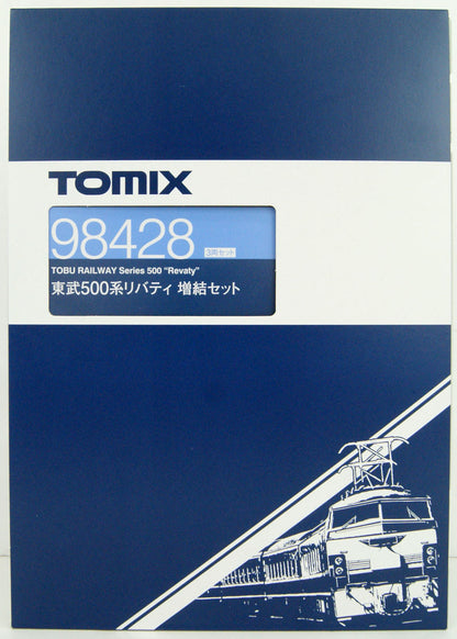  Tomix 98428 Tobu Series 500 Liberty 3 Cars Add-on Set (N Scale)