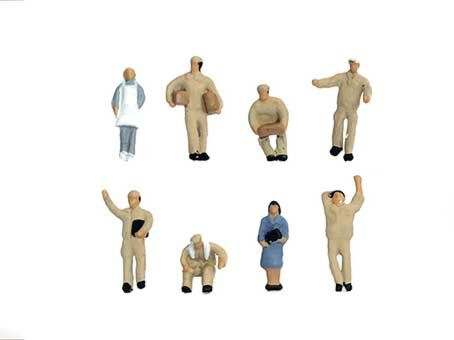  Tomix (TomyTec) N 323990 Factory People (8)