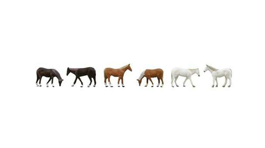  Tomix (TomyTec) N 328162 Farm Horses (6)