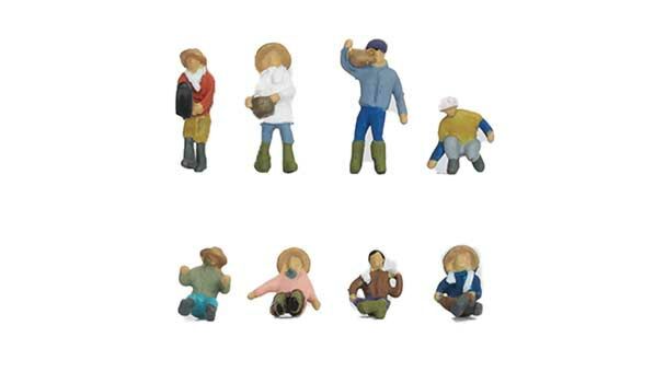  Tomix (TomyTec) N 323983 Farm People (8)